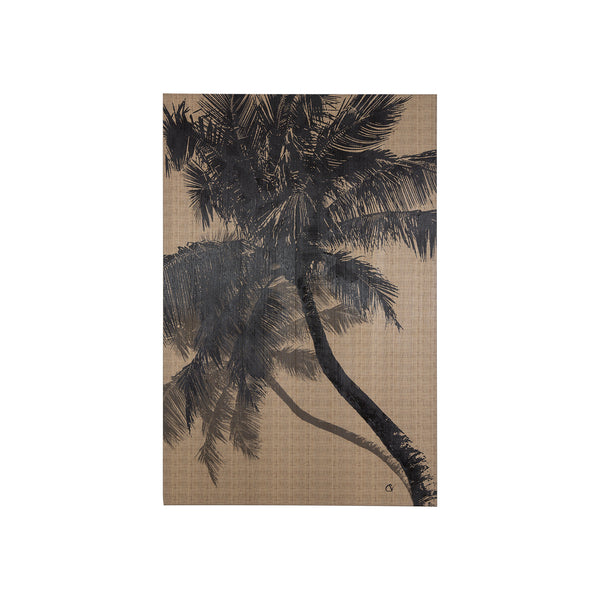 Palm Shadow I by Mercana Studio a Hand Embellished Textured Canvas