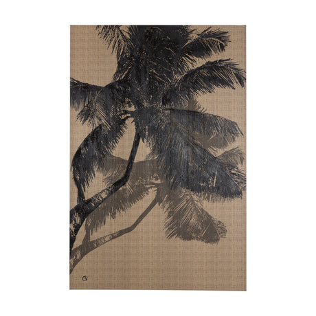 Palm Shadow II by Mercana Studio a Hand Embellished Textured Canvas from Mercana - Luna Furniture
