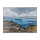 Grey Sky I by Mercana Studio a Hand Embellished Textured Canvas from Mercana - Luna Furniture