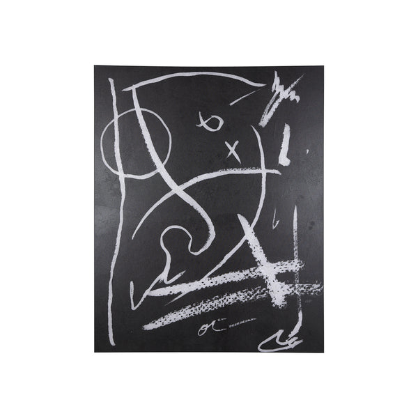 Doodle I by Mercana Studio a Hand Embellished Textured Canvas