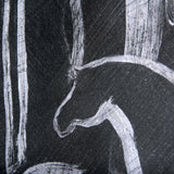 Horse Herd II by Mercana Studio a Hand Embellished Textured Canvas from Mercana - Luna Furniture