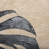 Tropical Leaf I by Mercana Studio a Hand Embellished Textured Canvas from Mercana - Luna Furniture