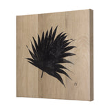 Tropical Leaf II by Mercana Studio a Hand Embellished Textured Canvas from Mercana - Luna Furniture