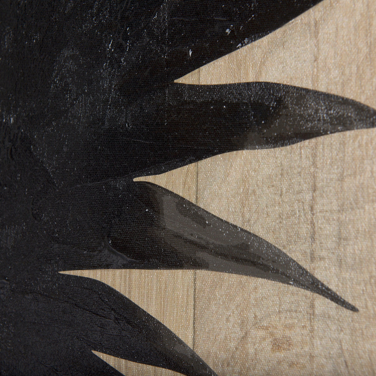 Tropical Leaf II by Mercana Studio a Hand Embellished Textured Canvas from Mercana - Luna Furniture