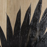 Tropical Leaf II by Mercana Studio a Hand Embellished Textured Canvas from Mercana - Luna Furniture