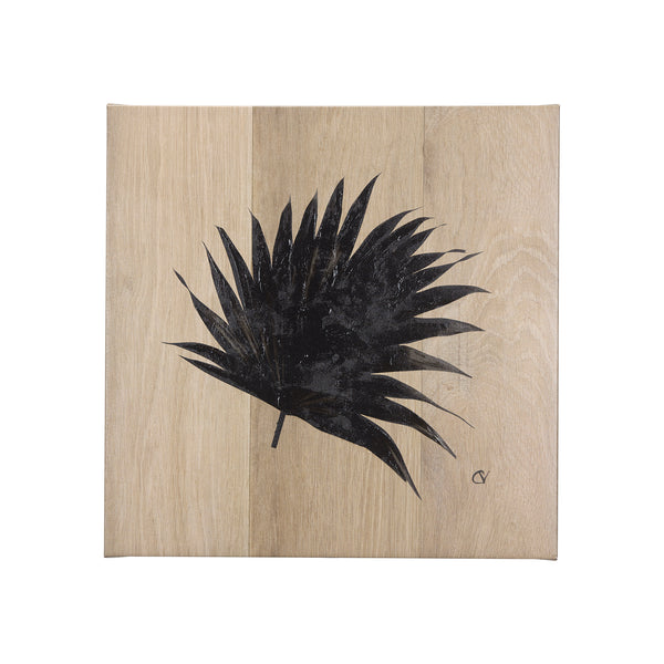 Tropical Leaf II by Mercana Studio a Hand Embellished Textured Canvas