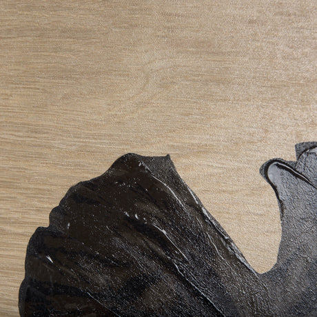 Tropical Leaf III by Mercana Studio a Hand Embellished Textured Canvas from Mercana - Luna Furniture