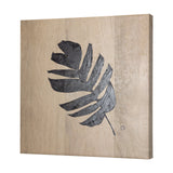 Tropical Leaf IV by Mercana Studio a Hand Embellished Textured Canvas from Mercana - Luna Furniture