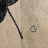 Tropical Leaf IV by Mercana Studio a Hand Embellished Textured Canvas from Mercana - Luna Furniture