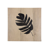 Tropical Leaf IV by Mercana Studio a Hand Embellished Textured Canvas from Mercana - Luna Furniture
