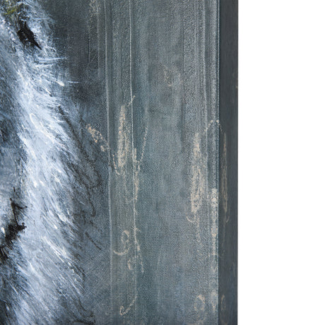 Animal Portrait II by Mercana Studio a Hand Embellished Textured Canvas from Mercana - Luna Furniture