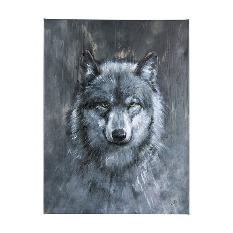 Animal Portrait II by Mercana Studio a Hand Embellished Textured Canvas from Mercana - Luna Furniture