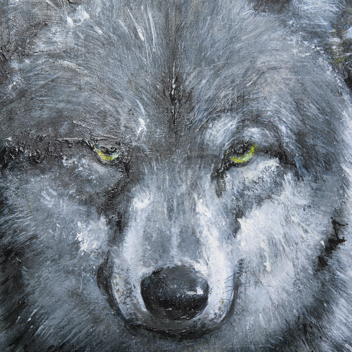 Animal Portrait II by Mercana Studio a Hand Embellished Textured Canvas from Mercana - Luna Furniture