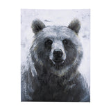 Animal Portrait III by Mercana Studio a Hand Embellished Textured Canvas from Mercana - Luna Furniture