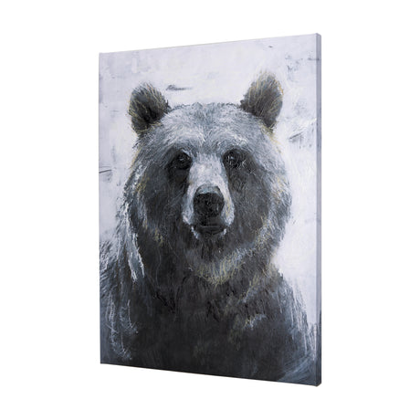 Animal Portrait III by Mercana Studio a Hand Embellished Textured Canvas from Mercana - Luna Furniture