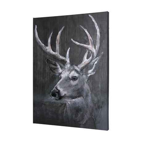 Animal Portrait IV by Mercana Studio a Hand Embellished Textured Canvas from Mercana - Luna Furniture