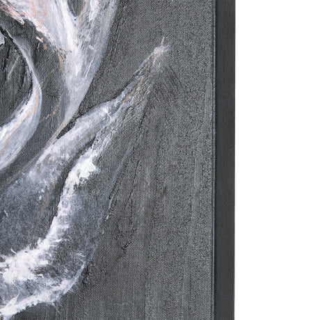 Animal Portrait IV by Mercana Studio a Hand Embellished Textured Canvas from Mercana - Luna Furniture