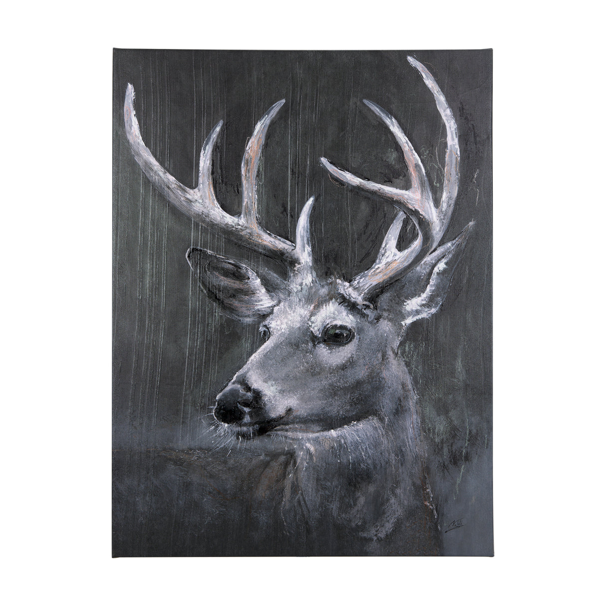 Animal Portrait IV by Mercana Studio a Hand Embellished Textured Canvas from Mercana - Luna Furniture