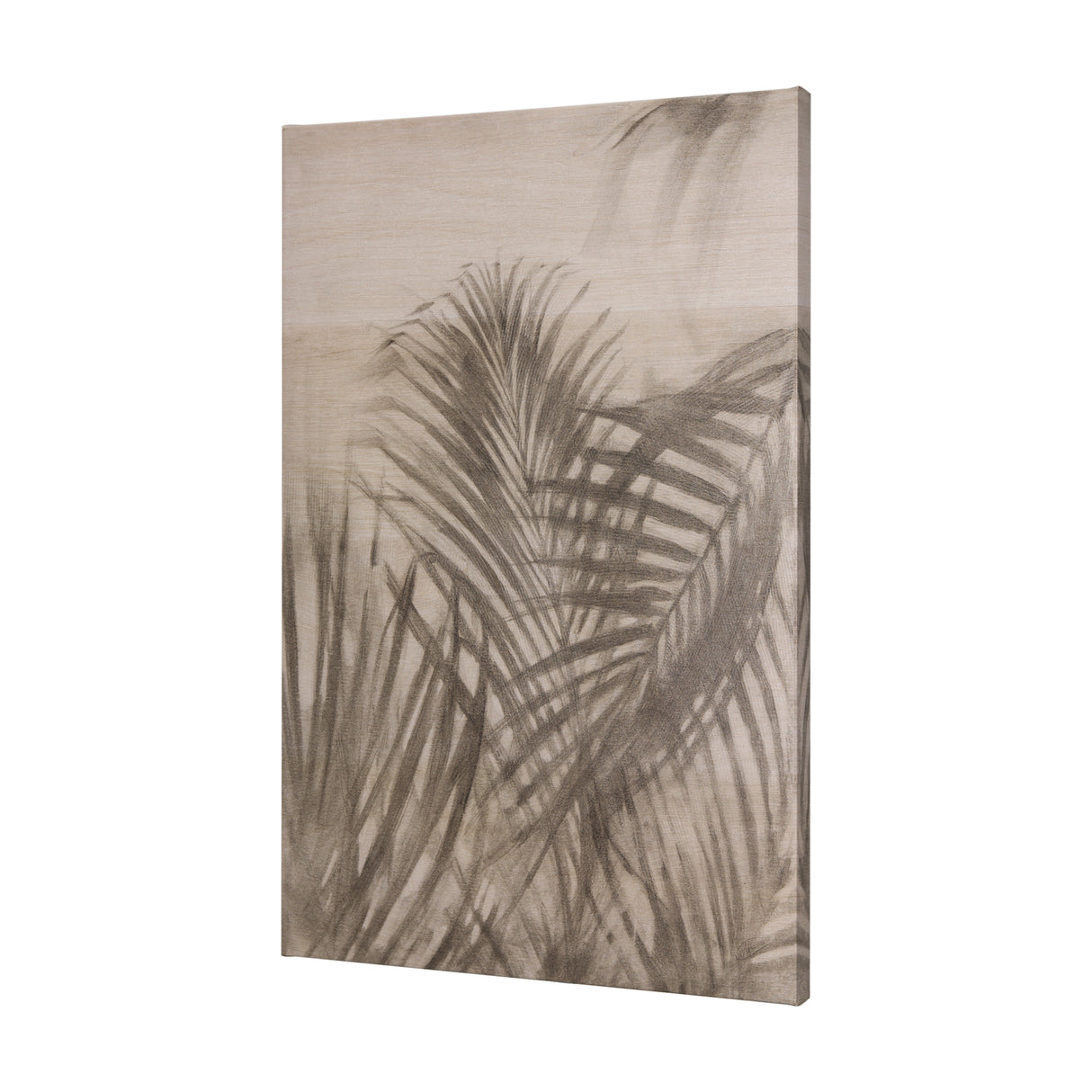 Shadows on wood II by Mercana Studio a Hand Embellished Textured Canvas from Mercana - Luna Furniture