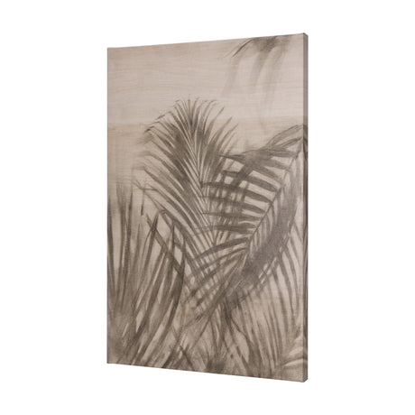 Shadows on wood II by Mercana Studio a Hand Embellished Textured Canvas from Mercana - Luna Furniture