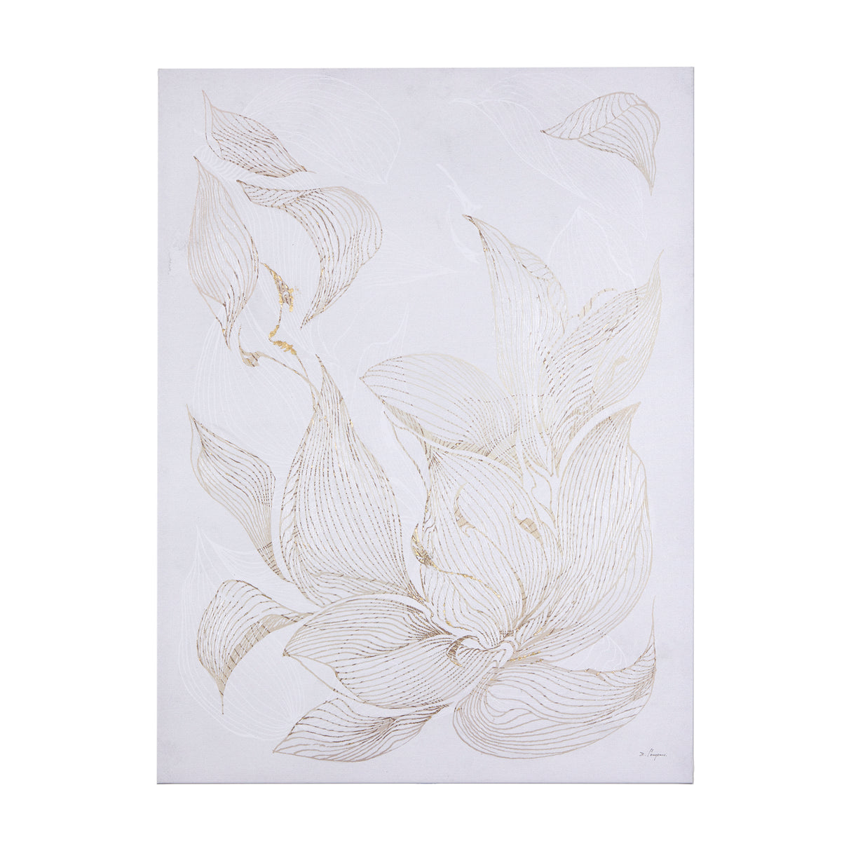 Interplay II by Mercana Studio a Hand Embellished Textured Canvas from Mercana - Luna Furniture