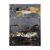 Silver and gold inspiration I by Mercana Studio a Hand Embellished Textured Canvas from Mercana - Luna Furniture