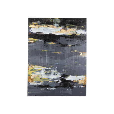 Silver and gold inspiration III by Mercana Studio a Hand Embellished Textured Canvas from Mercana - Luna Furniture