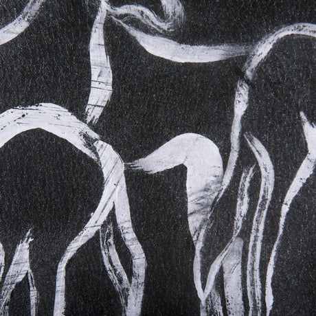 Horse Herd II by Mercana Studio a Hand Embellished Textured Framed Art Print from Mercana - Luna Furniture