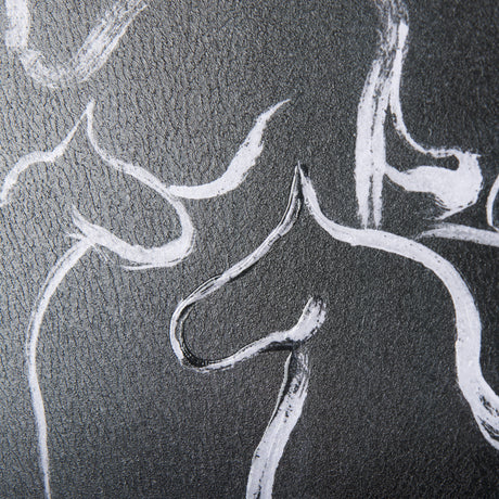 Horse Herd II by Mercana Studio a Hand Embellished Textured Framed Art Print from Mercana - Luna Furniture