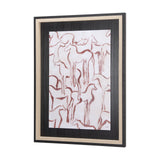 Horse Herd III by Mercana Studio a Hand Embellished Textured Framed Art Print from Mercana - Luna Furniture