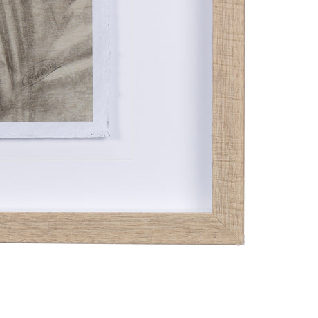 Shadows on Wood II by Mercana Studio a Hand Embellished Textured Framed Art Print Matted under Glass from Mercana - Luna Furniture