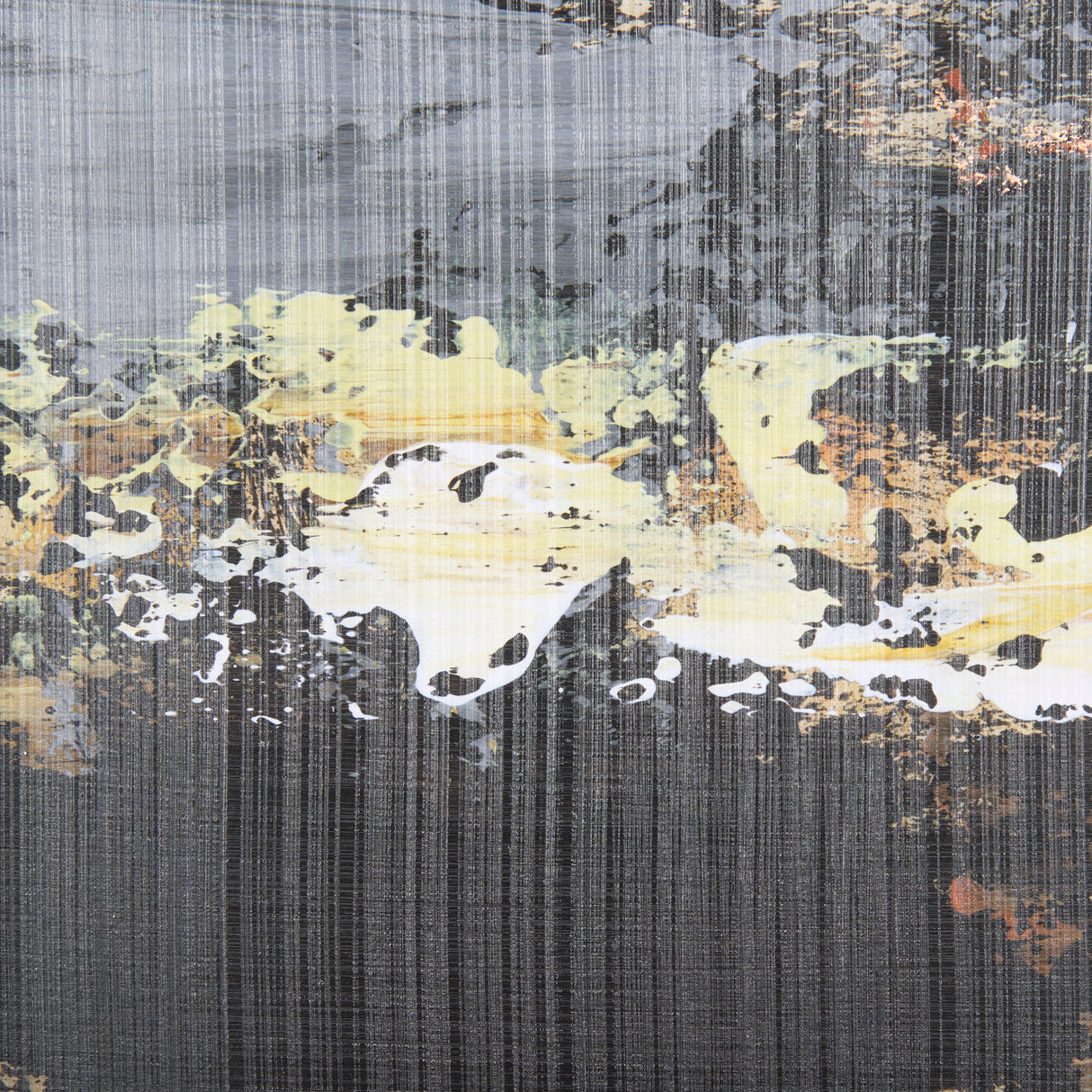 Silver and gold Inspiration I by Mercana Studio a Hand Embellished Textured Framed Art Print from Mercana - Luna Furniture