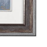 Silver and gold Inspiration II by Mercana Studio a Hand Embellished Textured Framed Art Print from Mercana - Luna Furniture
