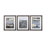 Silver and gold Inspiration II by Mercana Studio a Hand Embellished Textured Framed Art Print from Mercana - Luna Furniture