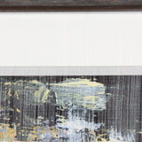 Silver and gold Inspiration III by Mercana Studio a Hand Embellished Textured Framed Art Print from Mercana - Luna Furniture