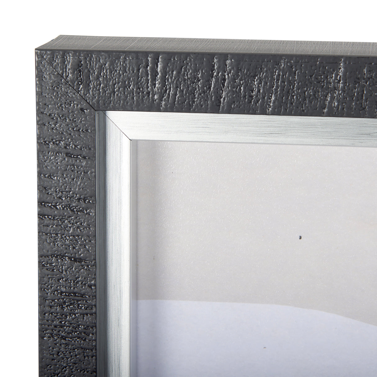 Neutral Shapes II by Mercana Studio a Hand Embellished Textured Framed Art Print Matted under Glass from Mercana - Luna Furniture