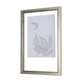 Interplay I by Mercana Studio a Hand Embellished Textured Framed Art Print Matted under Glass from Mercana - Luna Furniture