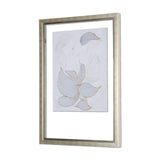 Interplay II by Mercana Studio a Hand Embellished Textured Framed Art Print Matted under Glass from Mercana - Luna Furniture