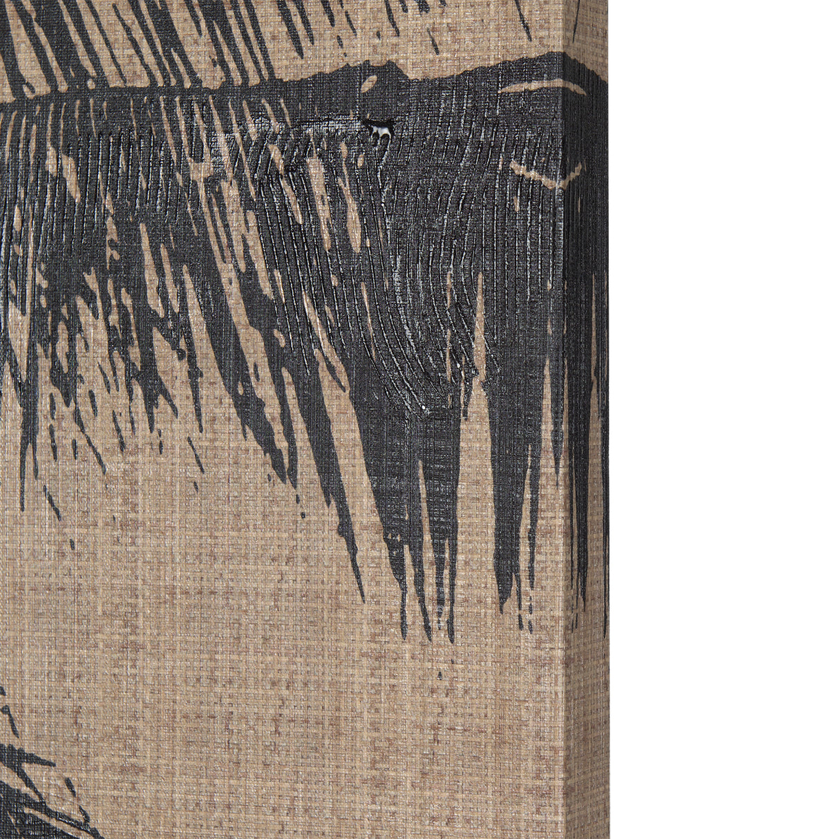 Palm Shadow I by Mercana Studio a Hand Embellished Textured Canvas from Mercana - Luna Furniture