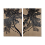 Palm Shadow I by Mercana Studio a Hand Embellished Textured Canvas from Mercana - Luna Furniture