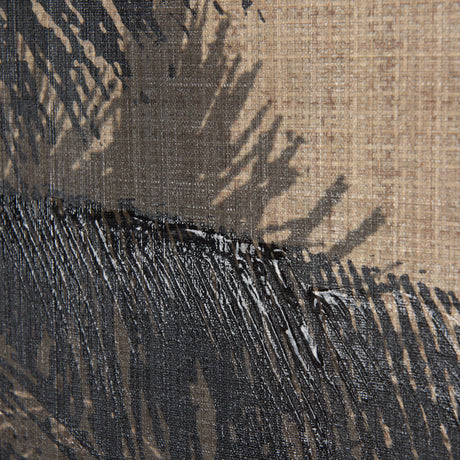 Palm Shadow II by Mercana Studio a Hand Embellished Textured Canvas from Mercana - Luna Furniture