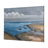 Grey Sky II by Mercana Studio a Hand Embellished Textured Canvas from Mercana - Luna Furniture