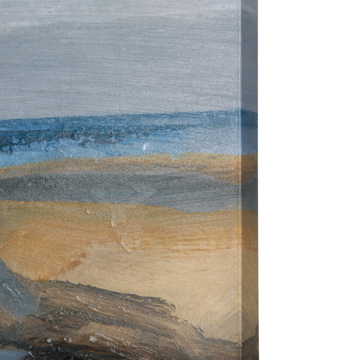 Grey Sky II by Mercana Studio a Hand Embellished Textured Canvas from Mercana - Luna Furniture