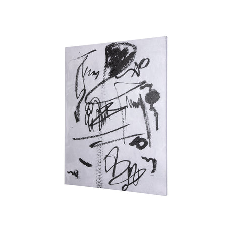 Doodle II by Mercana Studio a Hand Embellished Textured Canvas from Mercana - Luna Furniture