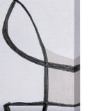 Neutral Shapes I by Mercana Studio a Hand Embellished Textured Canvas from Mercana - Luna Furniture