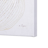 Interplay I by Mercana Studio a Hand Embellished Textured Canvas from Mercana - Luna Furniture