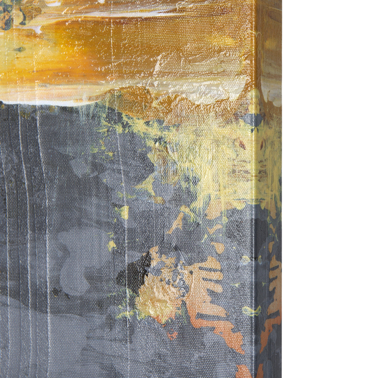 Silver and gold inspiration I by Mercana Studio a Hand Embellished Textured Canvas from Mercana - Luna Furniture