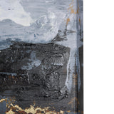 Silver and gold inspiration II by Mercana Studio a Hand Embellished Textured Canvas from Mercana - Luna Furniture