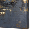 Silver and gold inspiration II by Mercana Studio a Hand Embellished Textured Canvas from Mercana - Luna Furniture