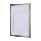 MENU I by Mercana Studio a Hand Embellished Textured Framed Art Print Matted under Glass from Mercana - Luna Furniture